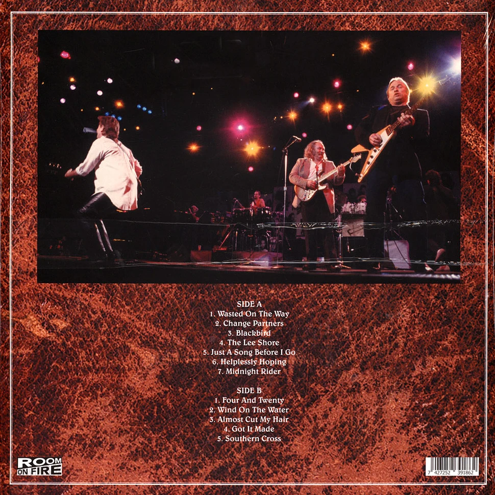 Crosby, Stills & Nash - United Nations Assembly 1989 White Vinyl Edition