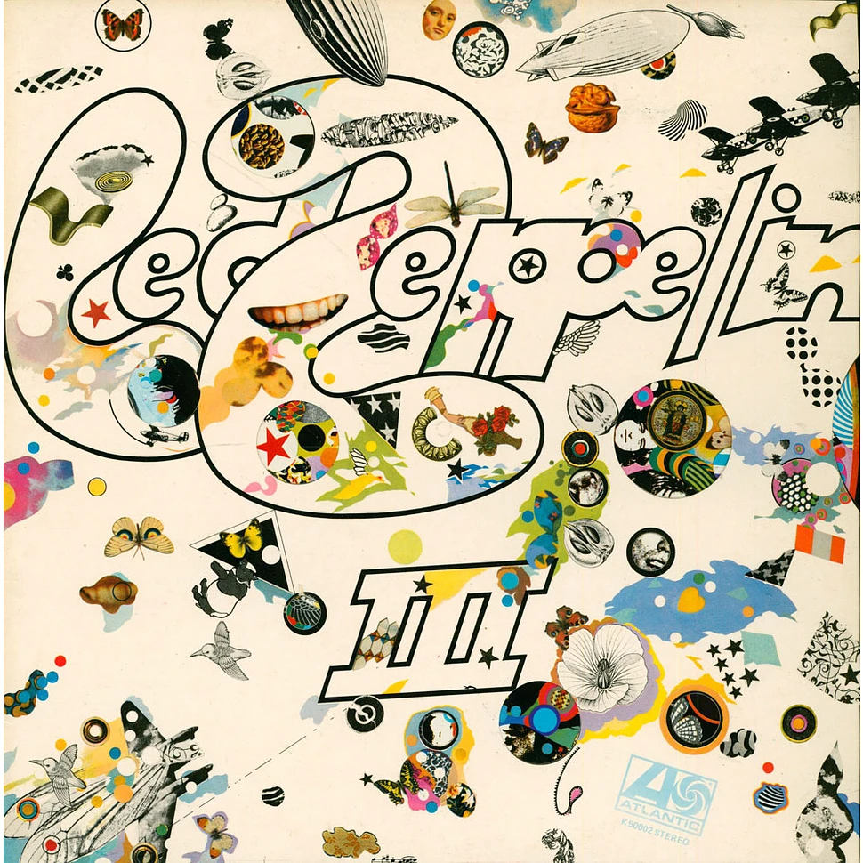 Led Zeppelin Led Zeppelin III Vinyl LP 1970 UK Reissue HHV