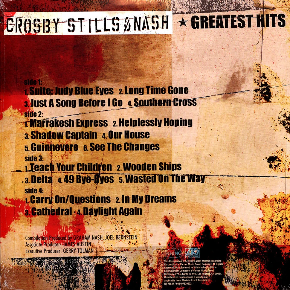 Crosby, Stills & Nash - Greatest Hits