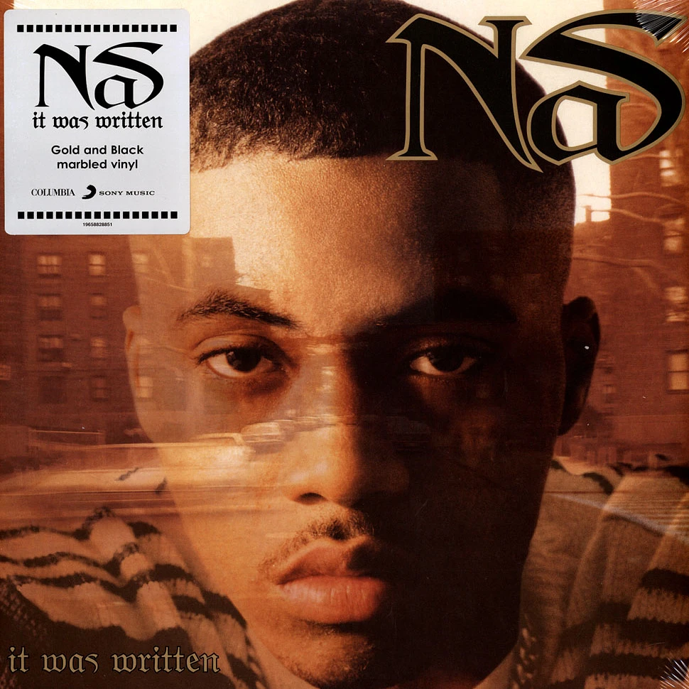 Nas - It Was Written Gold Marbled Vinyl Edition