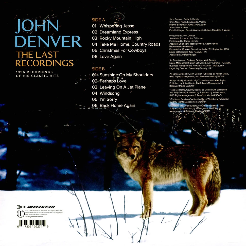 John Denver - The Last Blue Seafoam Wave