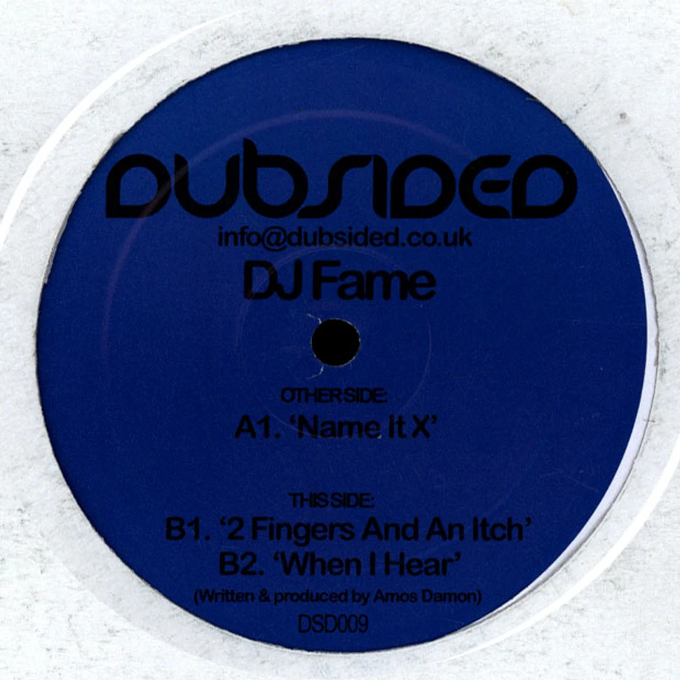 DJ Fame - Name It X