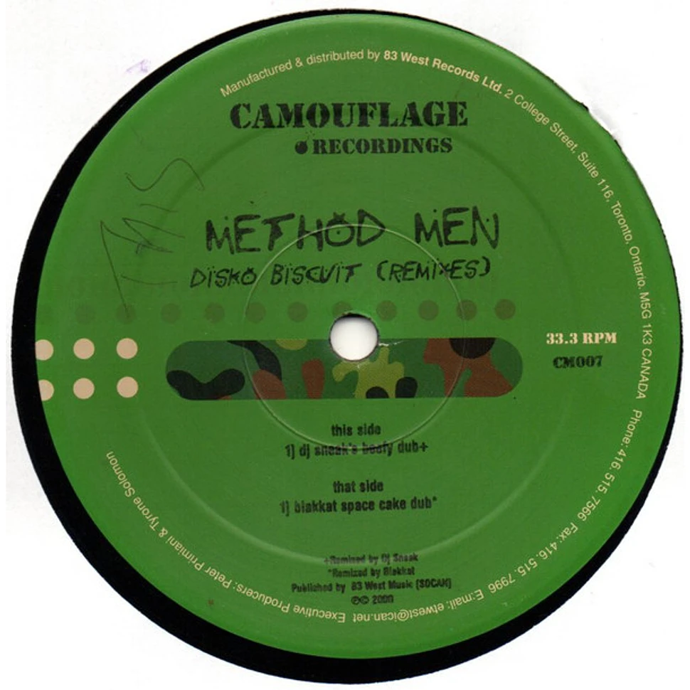 Method Men - Disko Biscuit (Remixes)