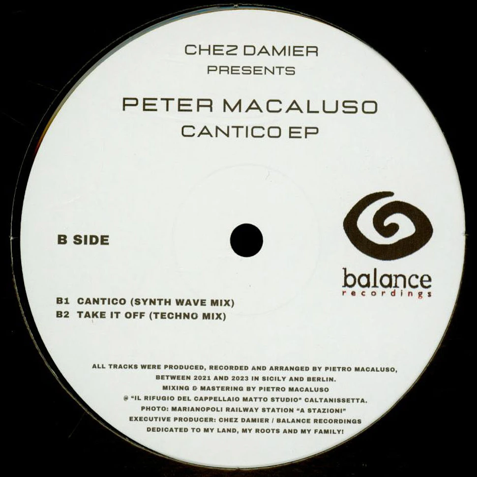 Chez Damier Presents Peter Macaluso - Cantico EP