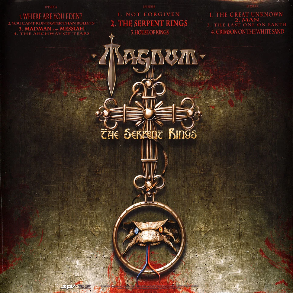 Magnum - The Serpent Rings Solid Red Vinyl Edition
