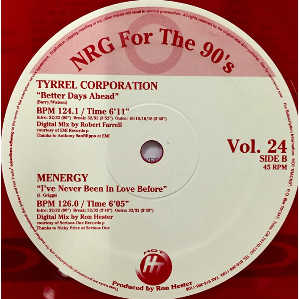 V.A. - NRG For The 90's Volume 24