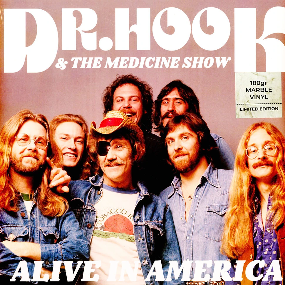 Dr Hook And The Medicine Show - Alive In America Silver Marble Vinyl Edition
