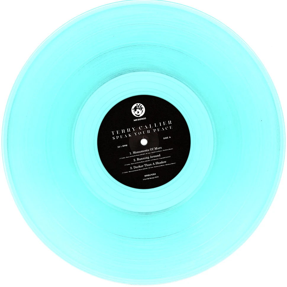 Terry Callier - Speak Your Peace Black Friday Record Store Day 2023 Transparent Green Vinyl Edition