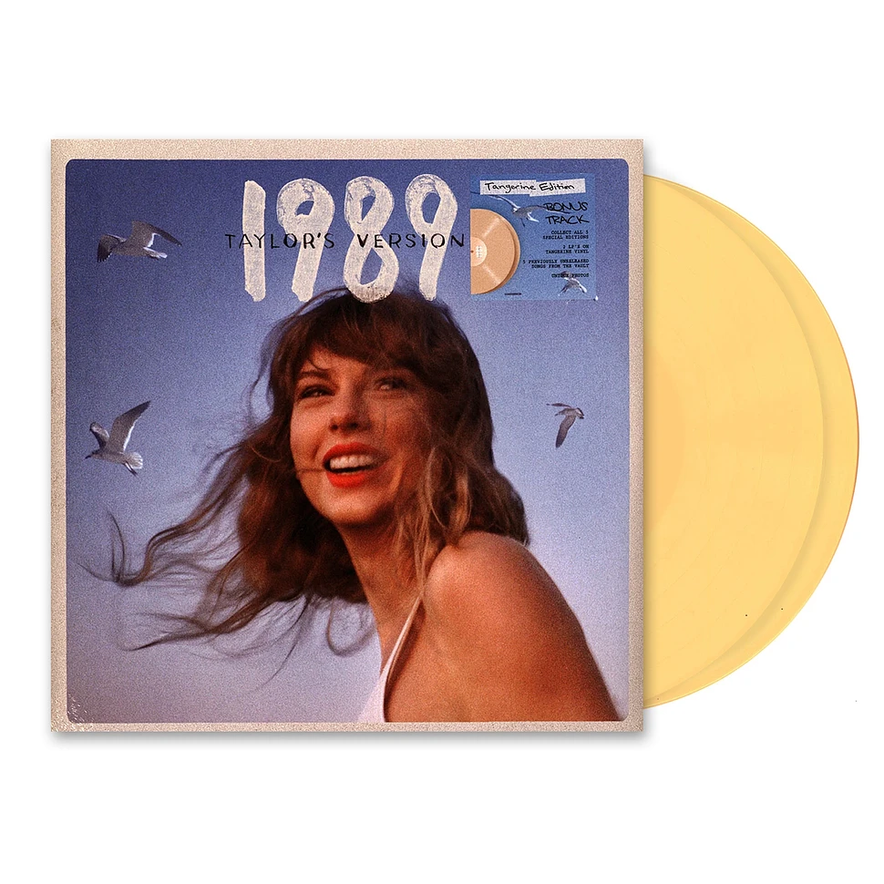 Taylor Swift - 1989 (Taylors Version) Indie Exclusive Tangerine 