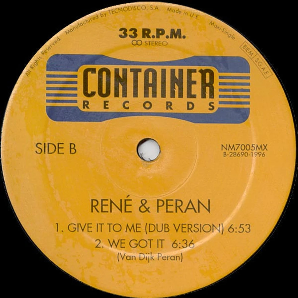 DJ Rene & Peran - Give It To Me