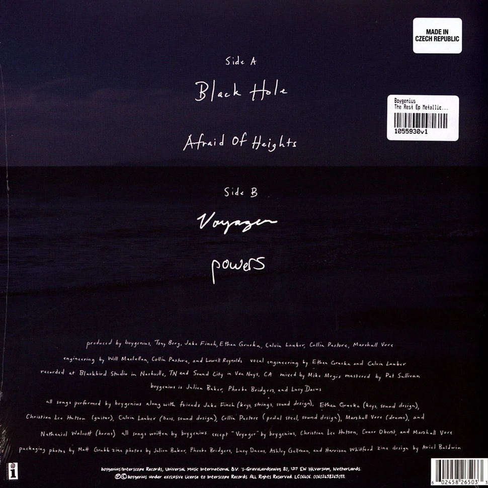Boygenius - The Rest Ep Indie Exclusive Metallic Gold Vinyl Edition