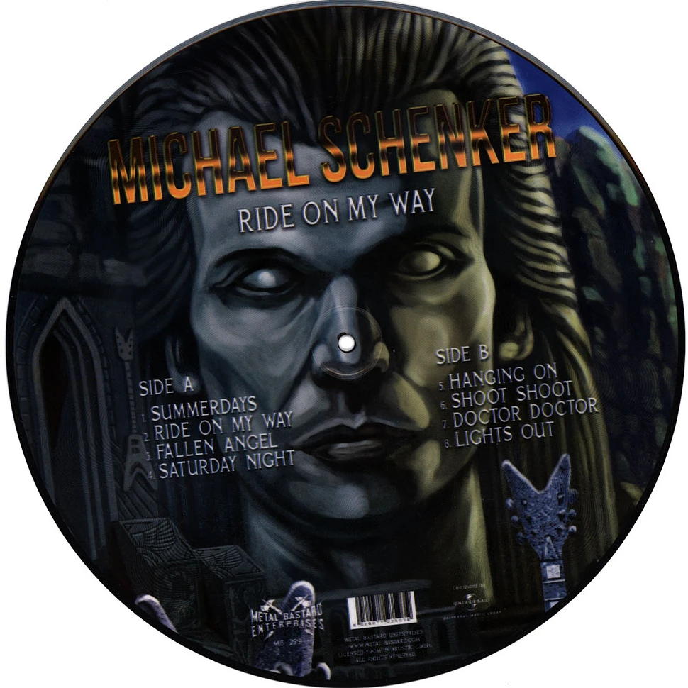 Michael Schenker - Ride On My Way Picture Disc Edition