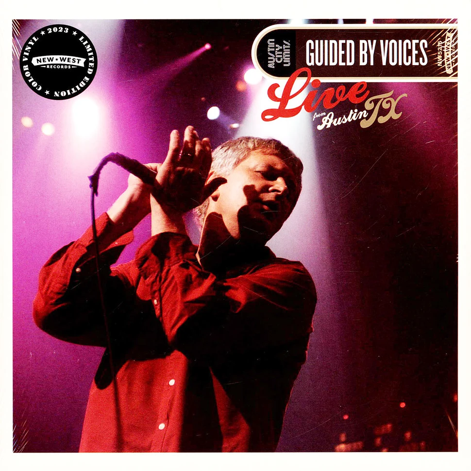 Guided By Voices - Live From Austin, Tx Red Splatter Vinyl Edition