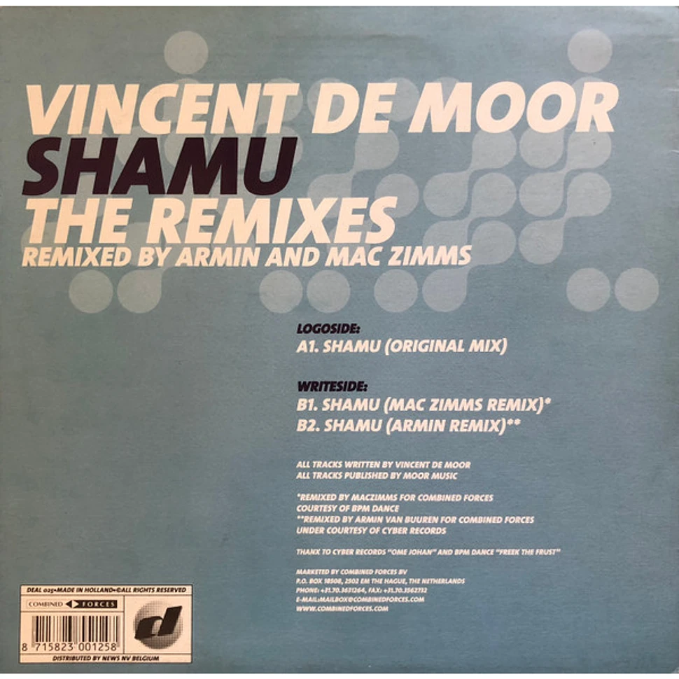 Vincent De Moor - Shamu (Remixes)