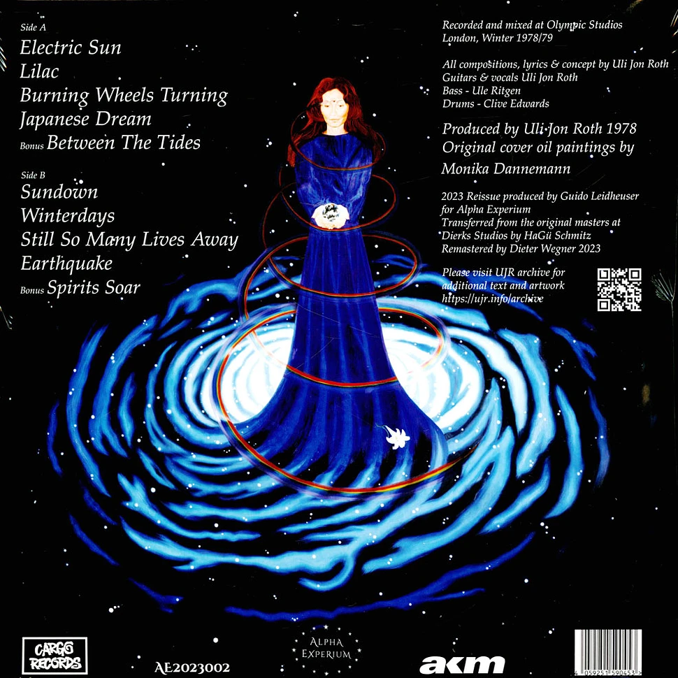 Electric Sun (Uli Jon Roth) Earthquake Vinyl LP 2023 EU Original HHV