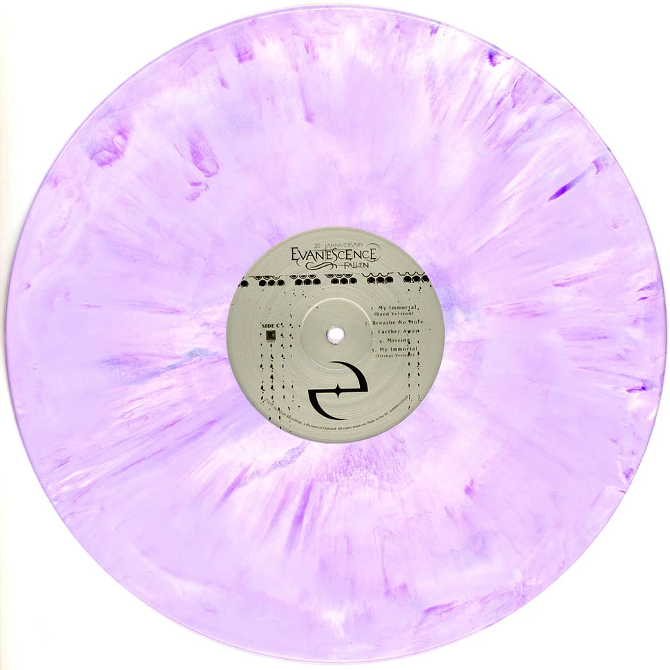 Evanescence - Fallen Limited White Purple Deluxe Edition