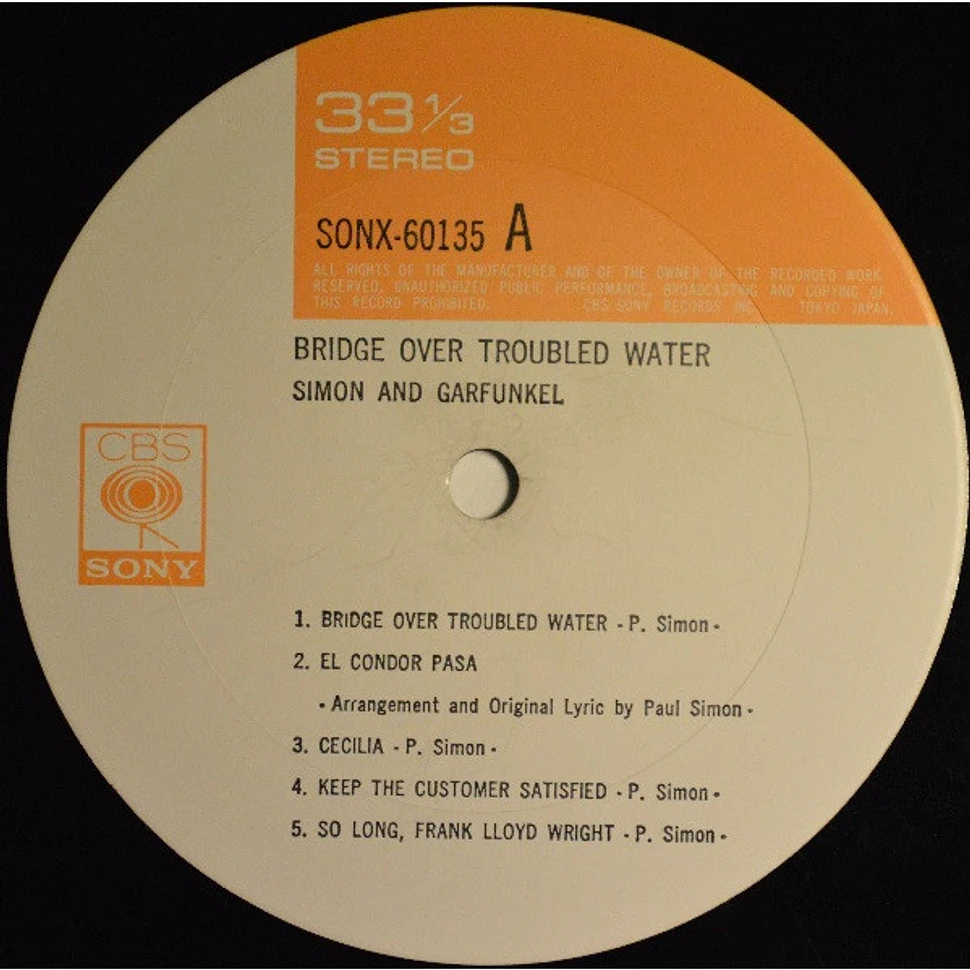 Simon & Garfunkel - Bridge Over Troubled Water