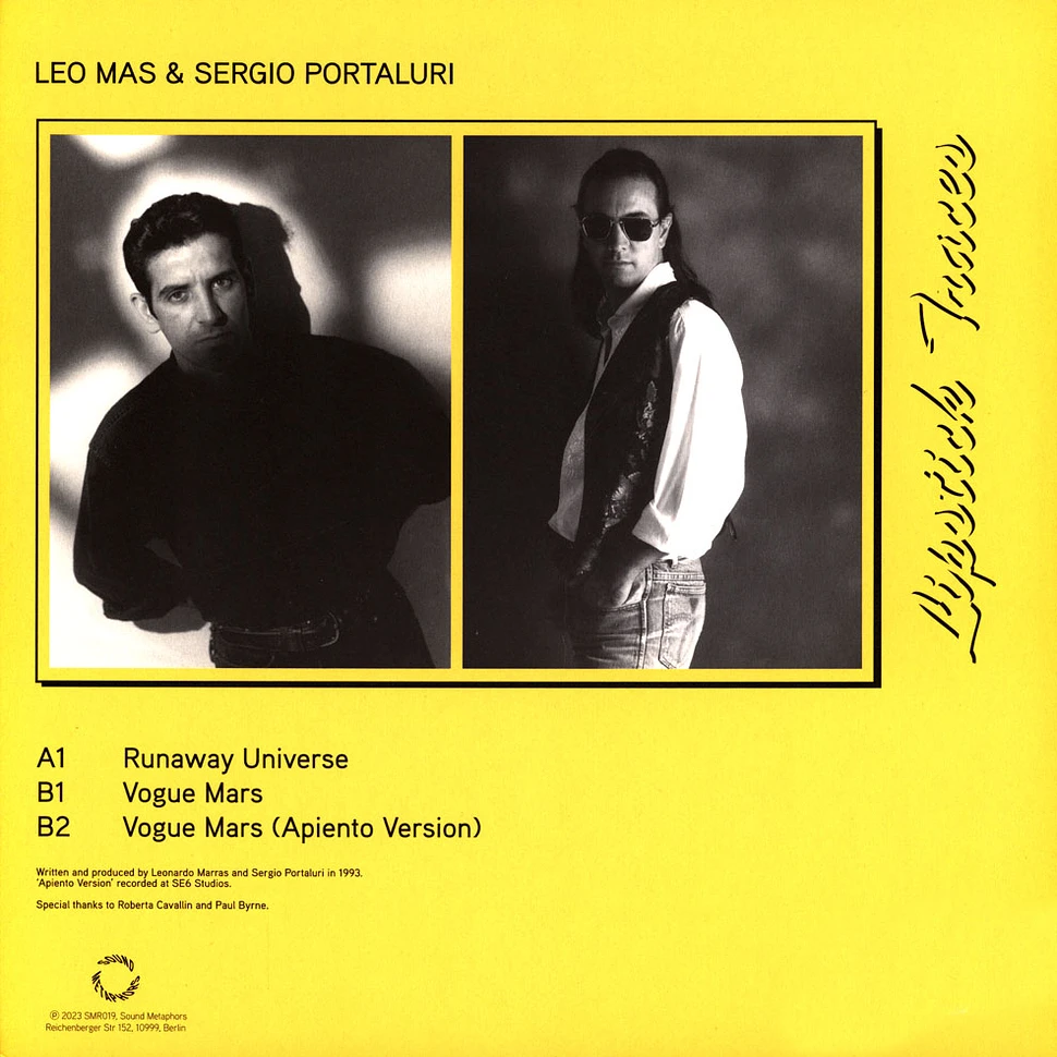 Leo Mas & Sergio Portaluri - Lipstick Traces