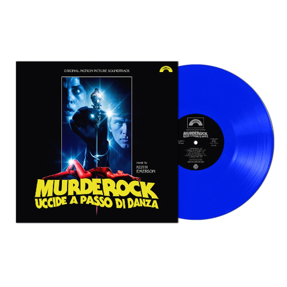 Keith Emerson - OST Murderock Black Friday Record Store Day 2023 Blue Vinyl Edition