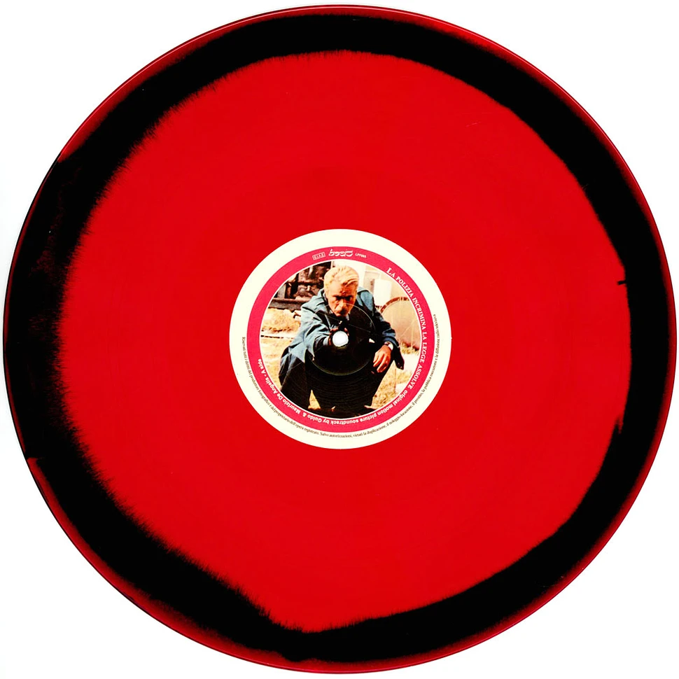 Guido & Maurizio De Angelis - OST La Polizia Incrimina La Legge Assolve 50th Anniversary Red & Black Vinyl Edition
