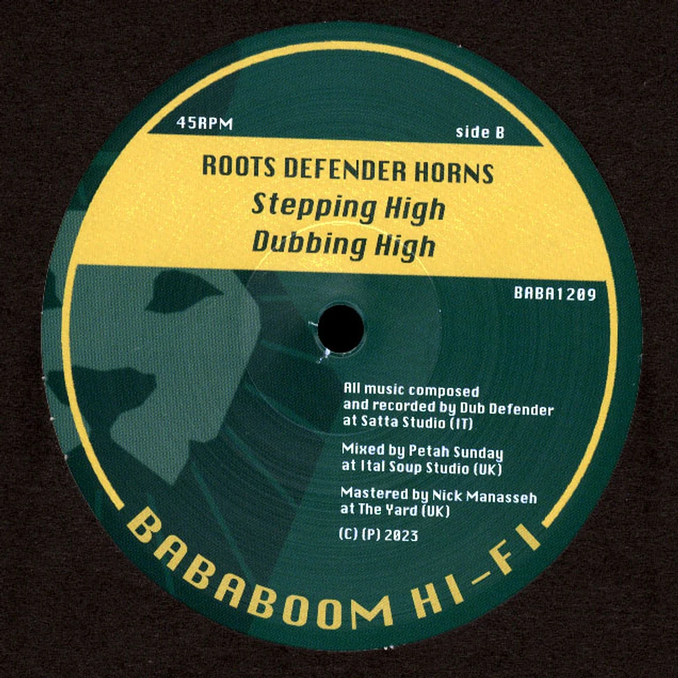 Dan Man, Roots Defender Horns - Run From Troubles / Steppin High