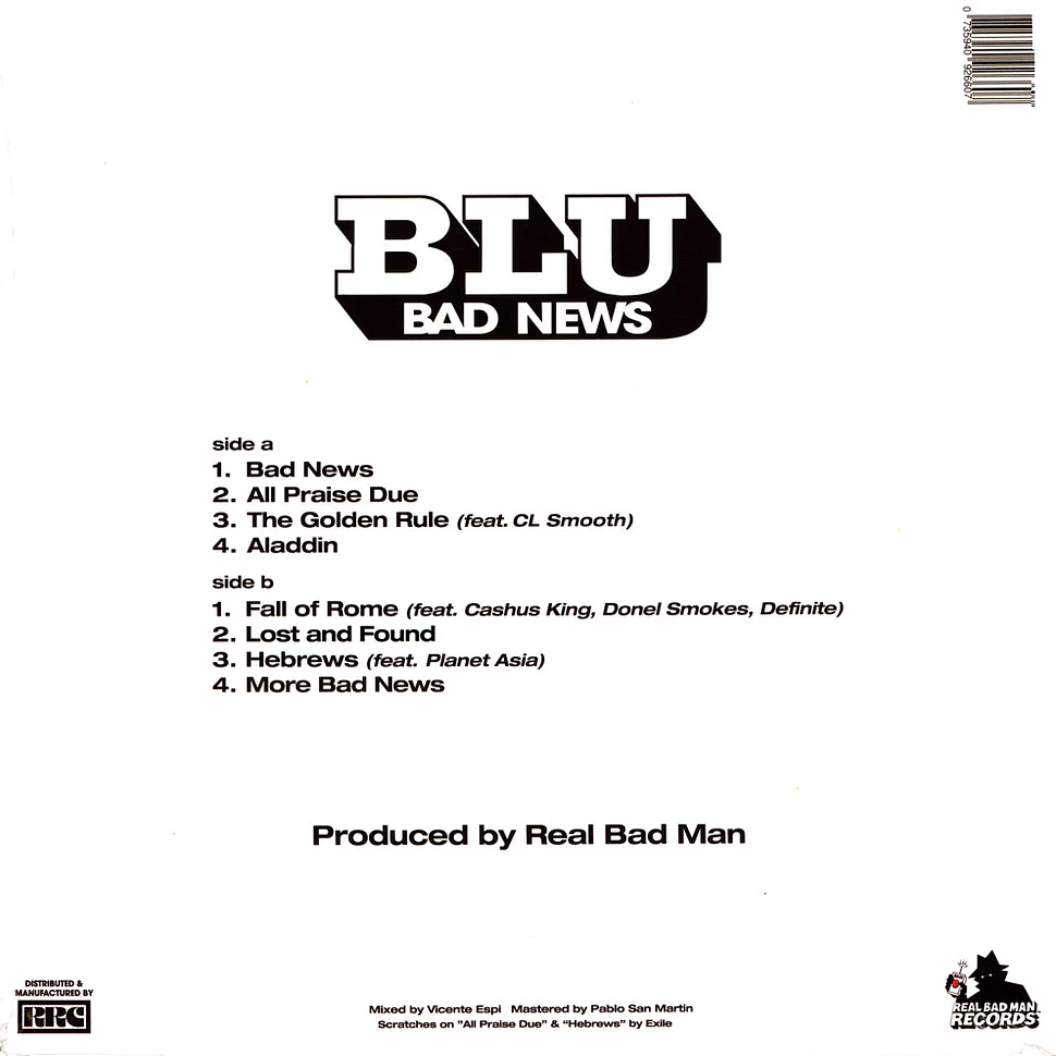 Blu & Real Bad Man - Bad News