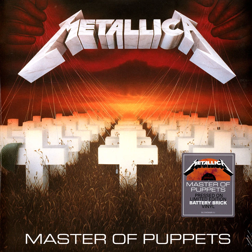 Metallica - Master Of Puppets Orange Purple Vinyl Edition