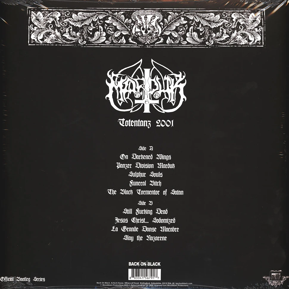 Marduk - Totentanz Black Vinyl Edition