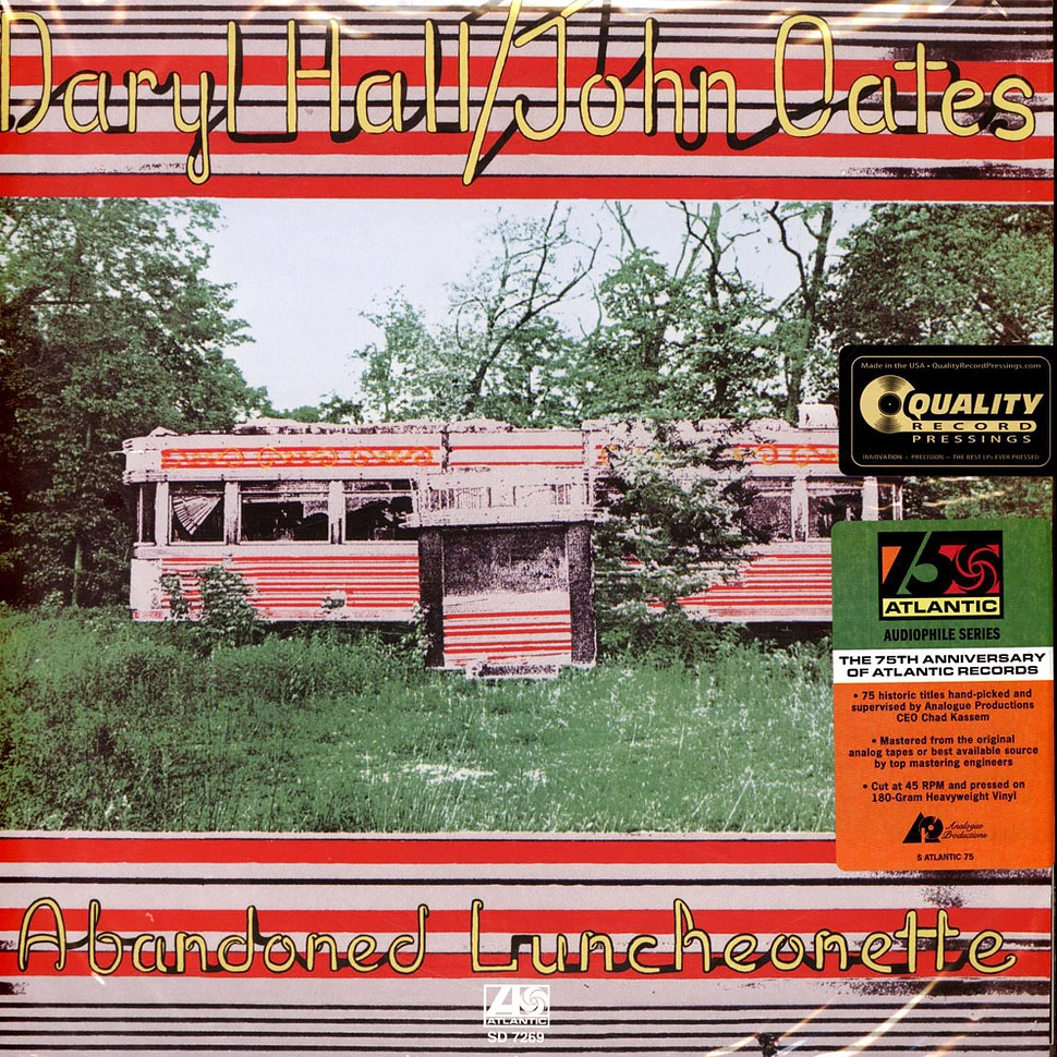 Daryl Hall & John Oates - Abandoned Luncheonette Atlantic 75 Series