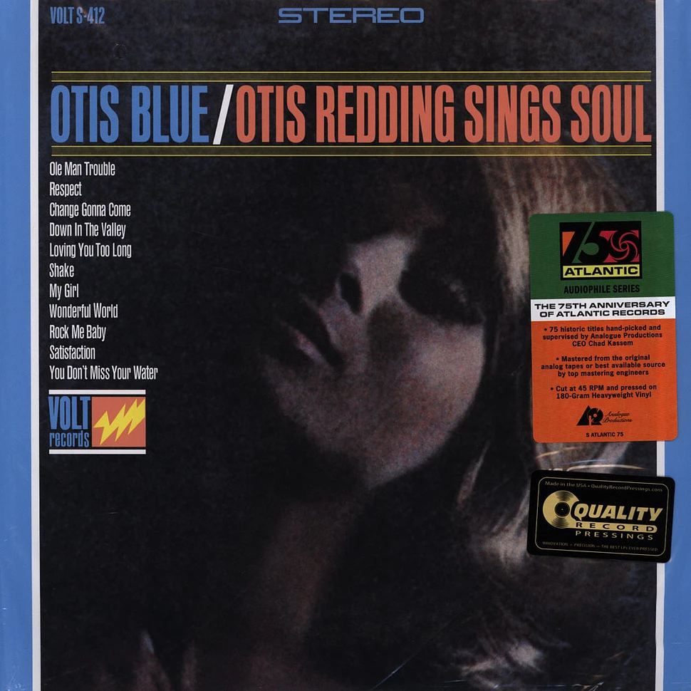 Otis Redding - Otis Blue- Otis Redding Sings Soul Atlantic 75 Series