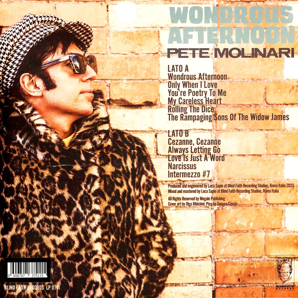 Pete Molinari - Wondrous Afternoon Black Vinyl Edition