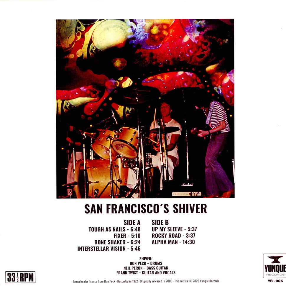 Shiver - San Francisco's Shiver Splatter Vinyl Edition