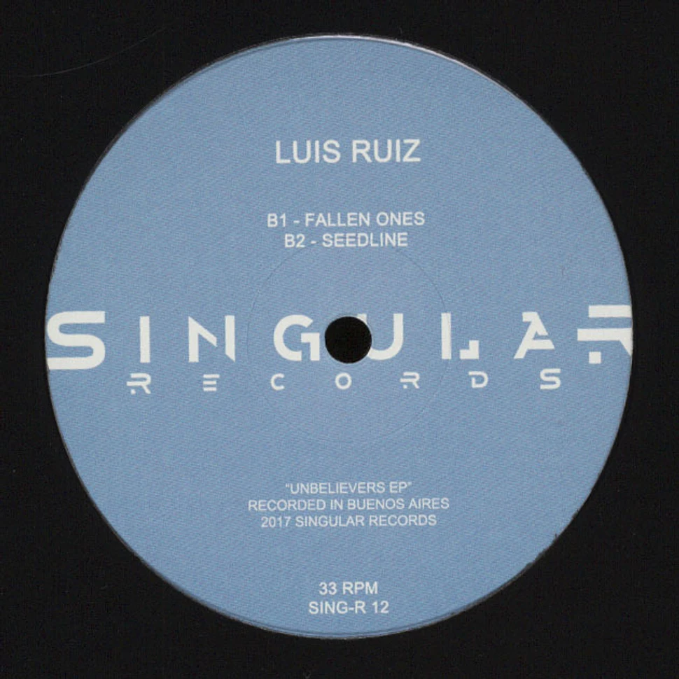 Luis Ruiz - Unbelievers EP
