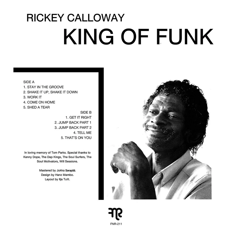 Rickey Calloway - King Of Funk