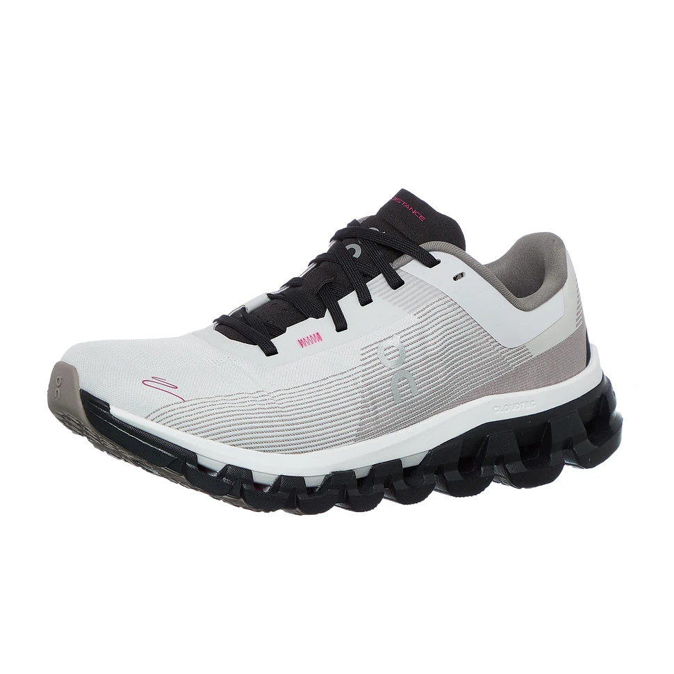 On: White & Black DISTANCE Edition Cloudflow 4 Sneakers