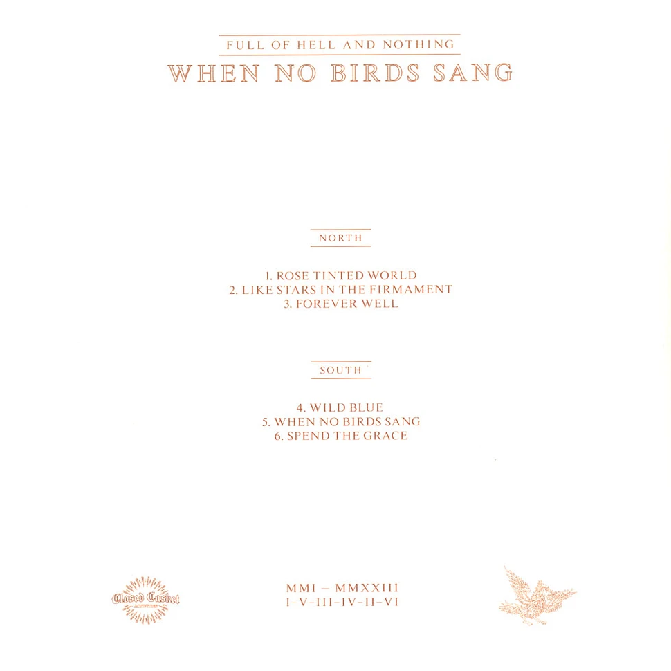 Nothing - When No Birds Sang Cream Vinyl Edition