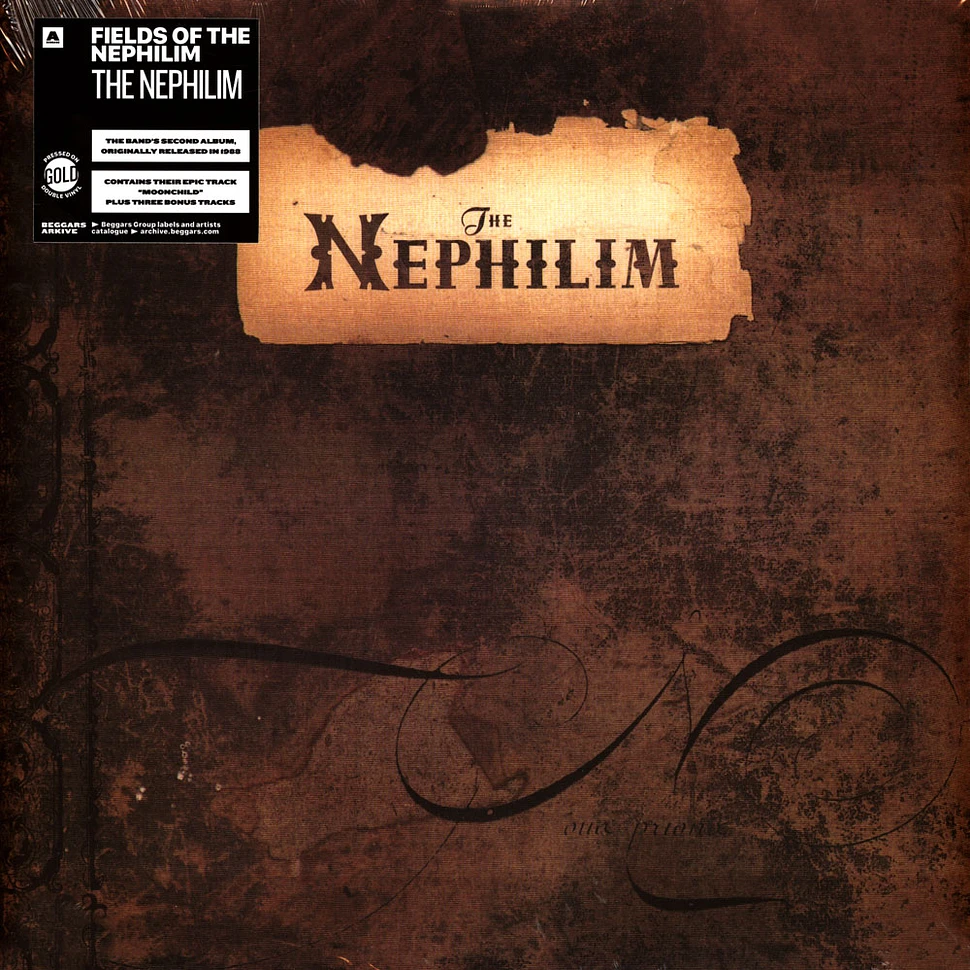 Fields Of The Nephilim - The Nephilim Expanded 35th Anniversary Gold Vinyl Edition