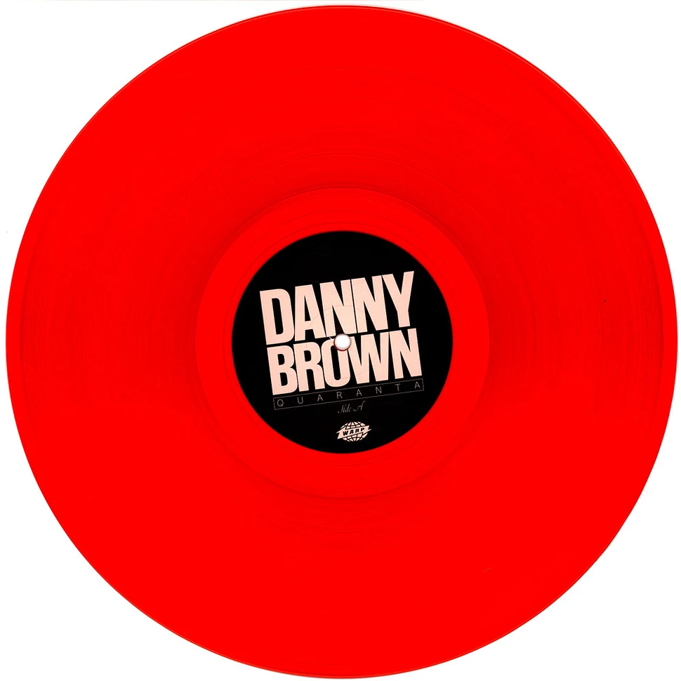 Danny Brown - Quaranta Red Vinyl Edition