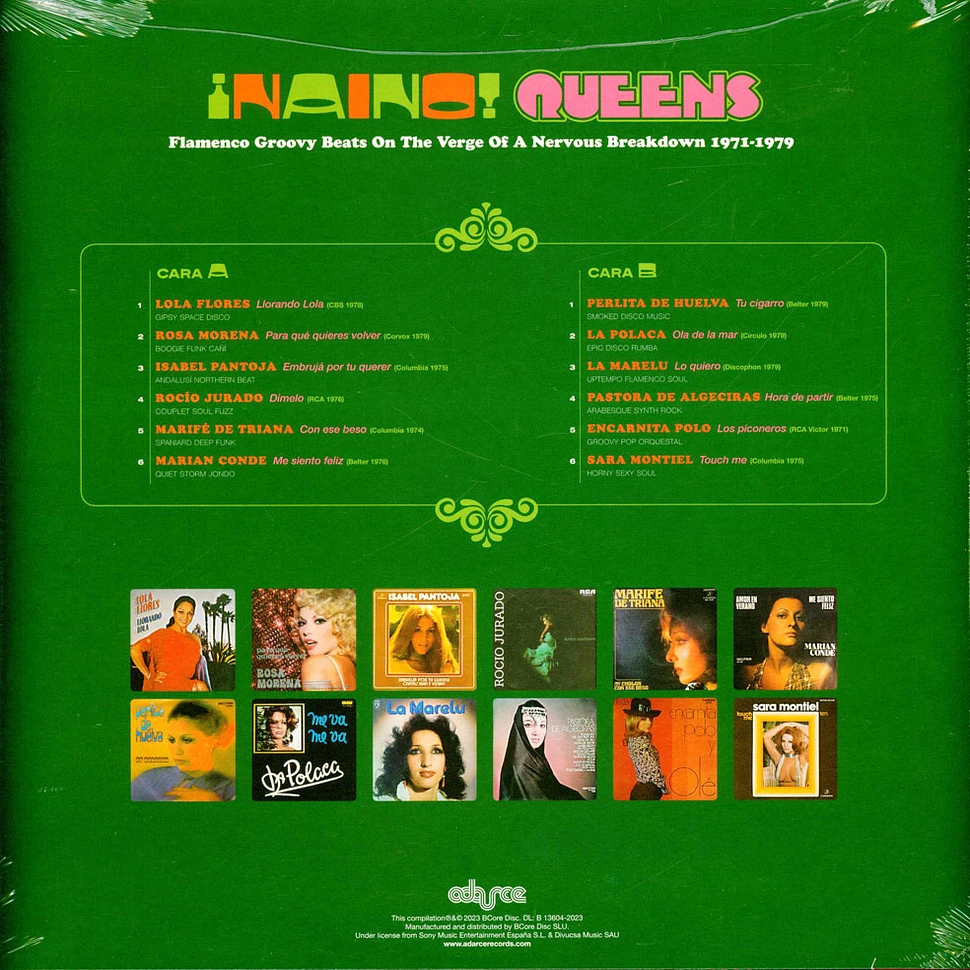 V.A. - Naino Queens - Flamenco Groovy Beats On The Verge Of A Nervous Breakdown 1971-1979