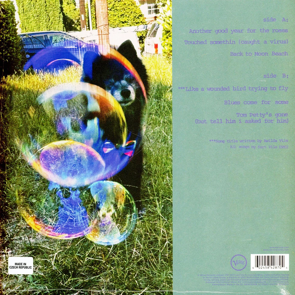 Kurt Vile - Back To Moon Beach Coke Bottle Clear Vinyl Edition