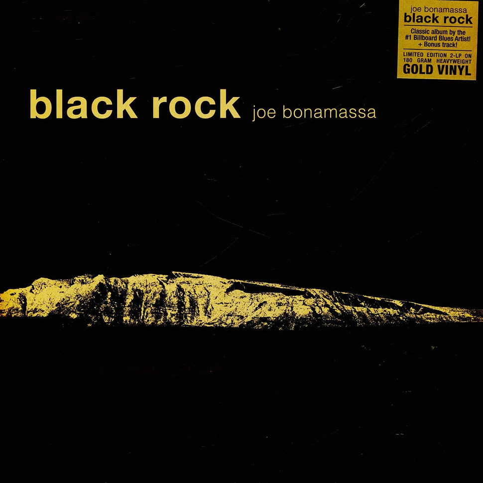 Joe Bonamassa - Black Rock Solid Gold Vinyl Edition