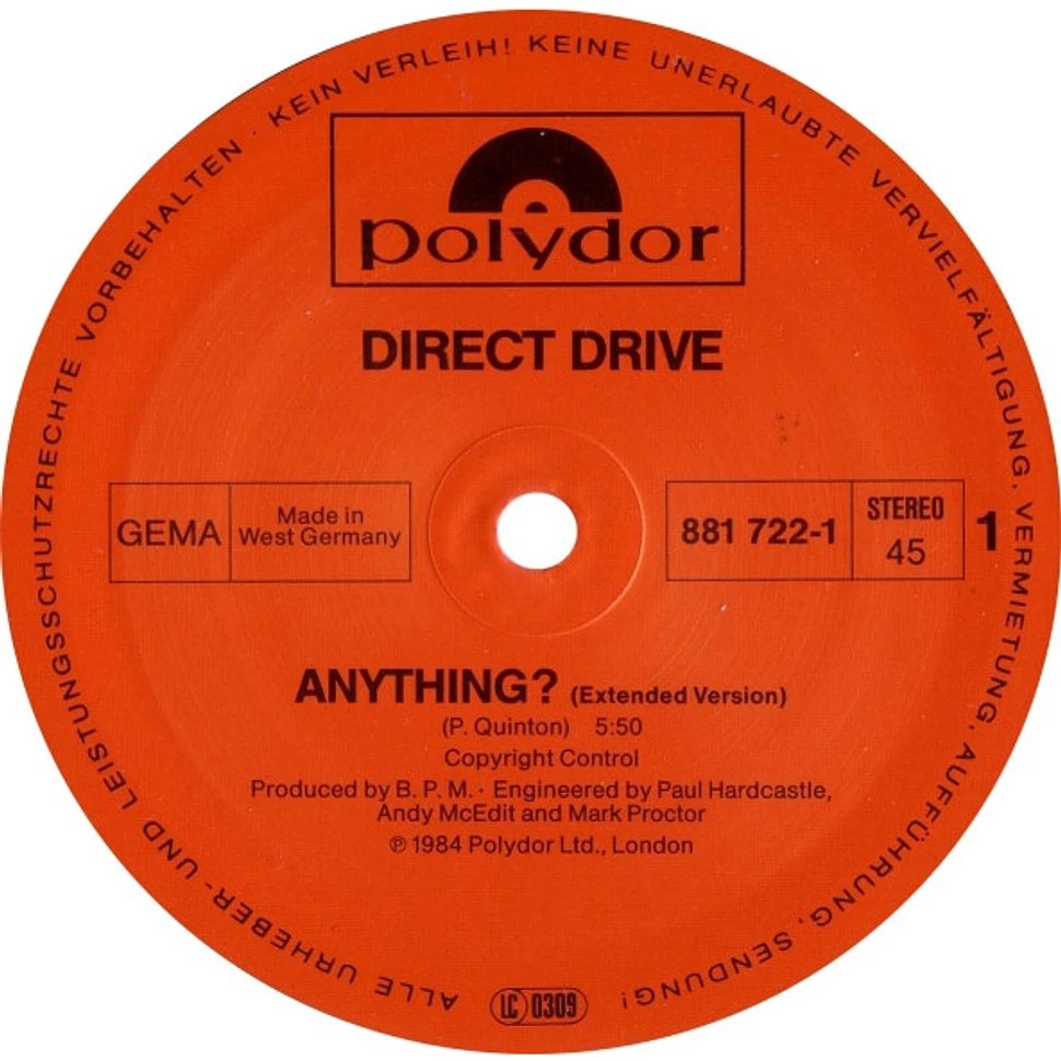 Direct Drive - Anything?
