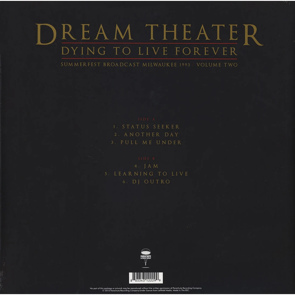 Dream Theater - Dying To Live Forever - Milwaukee 1993 Volume 2