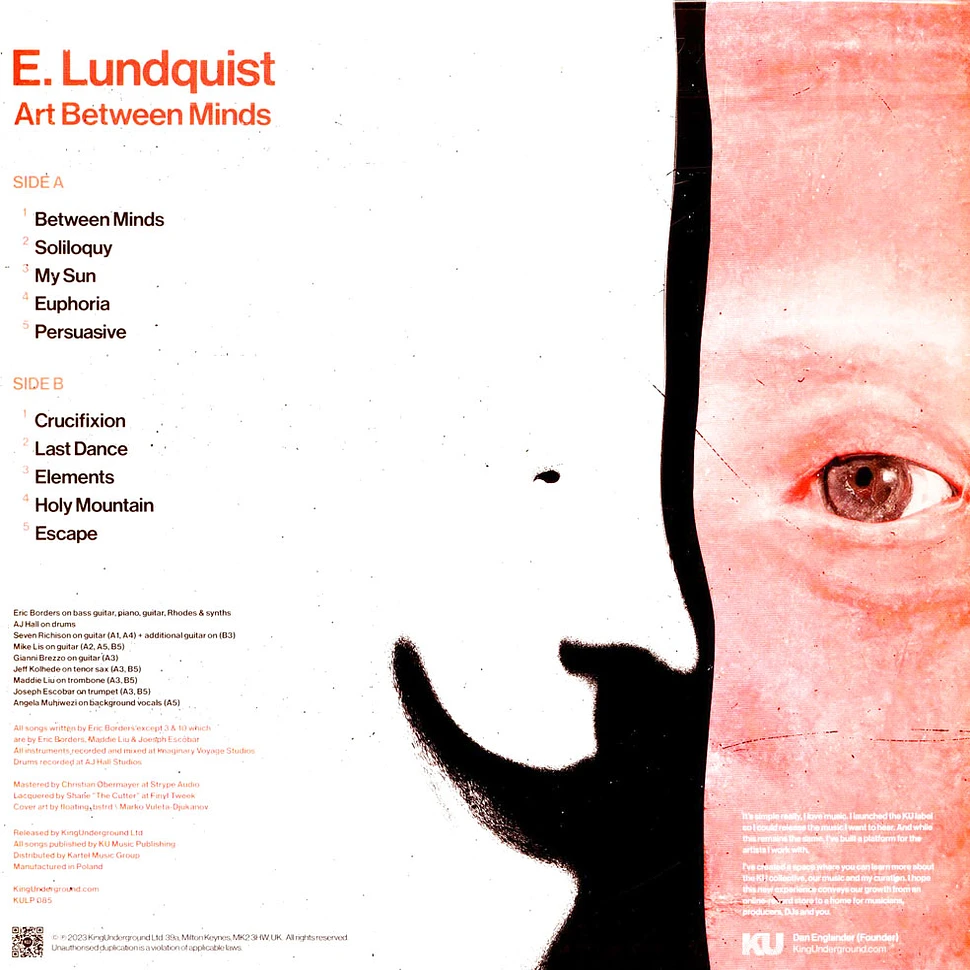 E. Lundquist - Art Between Minds Colored Vinyl Edition