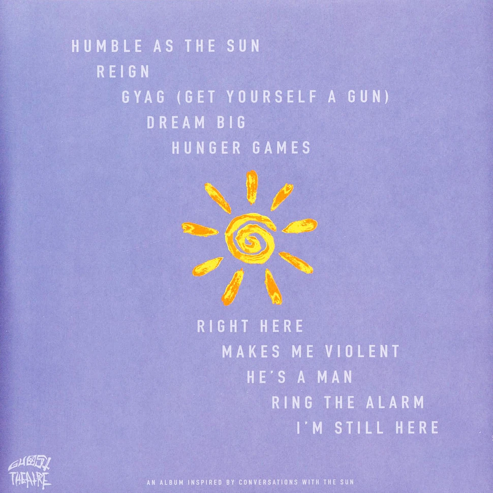 Bob Vylan - Humble As The Sun Black Vinyl Edition