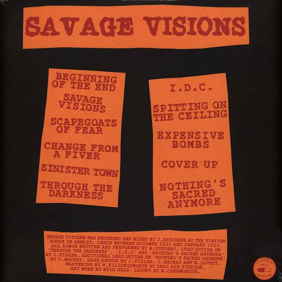 Rat Cage - Savage Visions Red Vinyl Edition