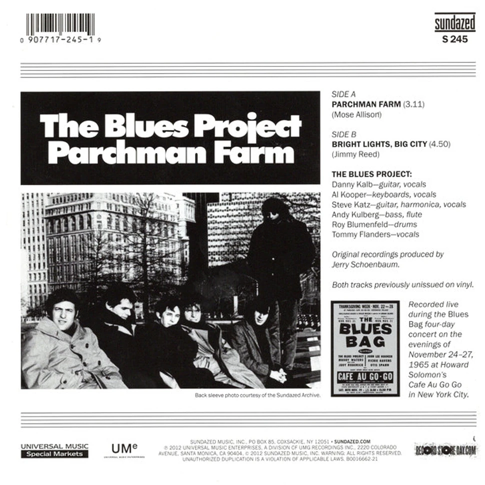 The Blues Project - Parchman Farm