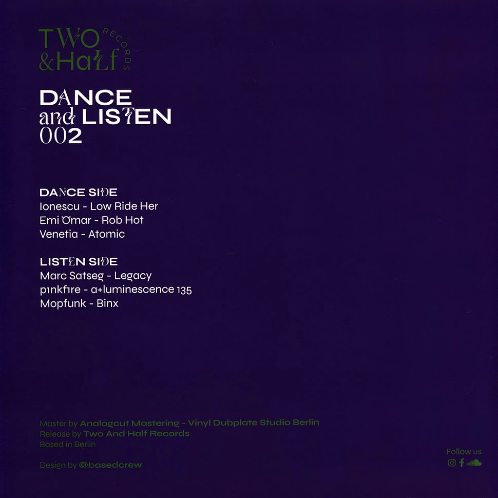 V.A. - Dance And Listen 002
