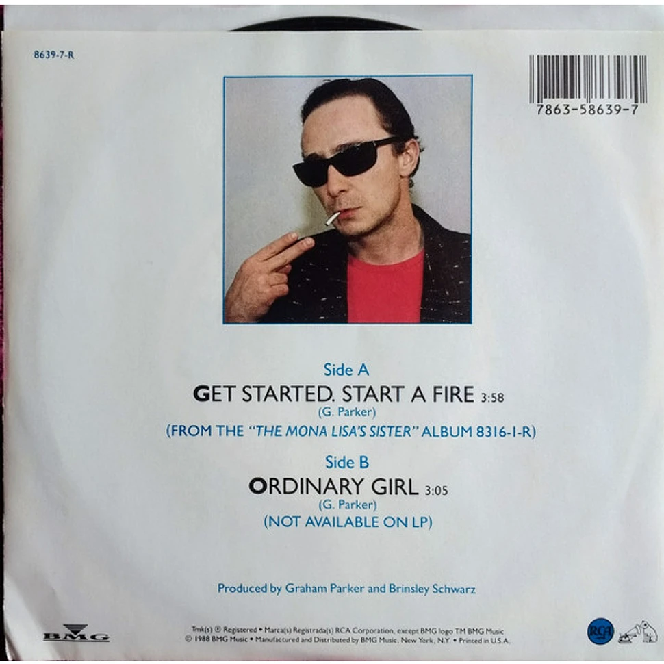 Graham Parker - Get Started. Start A Fire