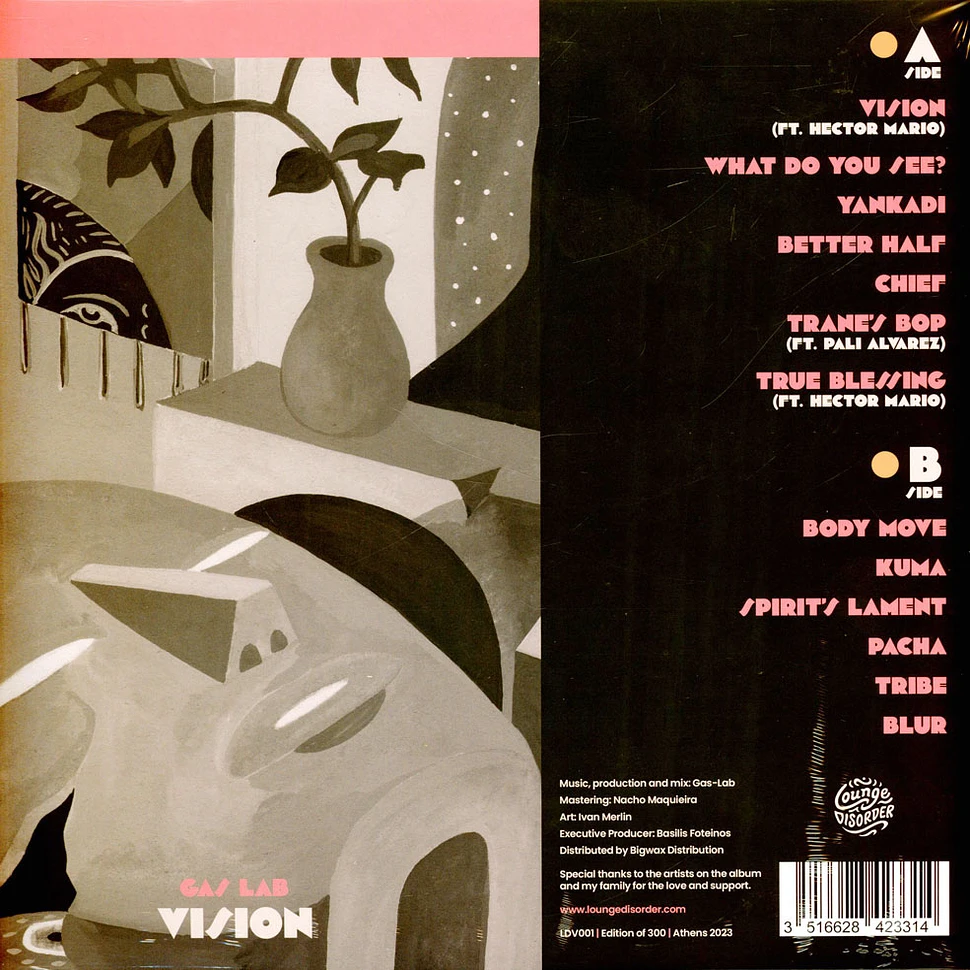 Gas Lab - Vision Black Vinyl Edition